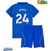 Chelsea Reece James #24 Hjemmedraktsett Barn 2026-27 Kortermet (+ Korte bukser)